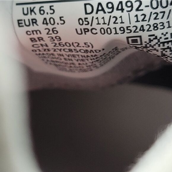 Nike Air Zoom SuperRep 3 Women’s Sneaker Shoes Size 9 Gray Platinum - Picture 9 of 10